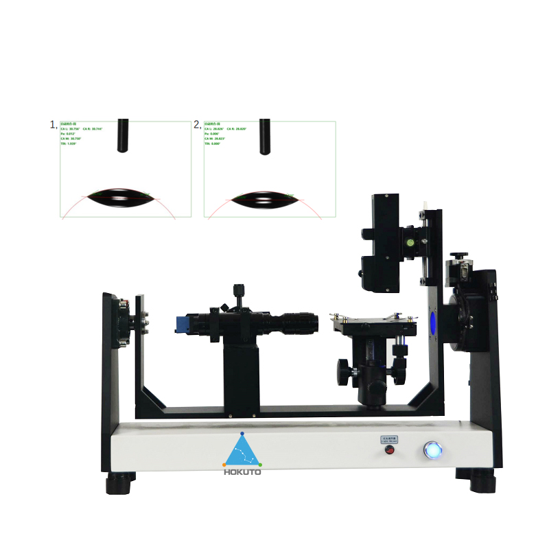 关于接触角测量仪的滚动角测试