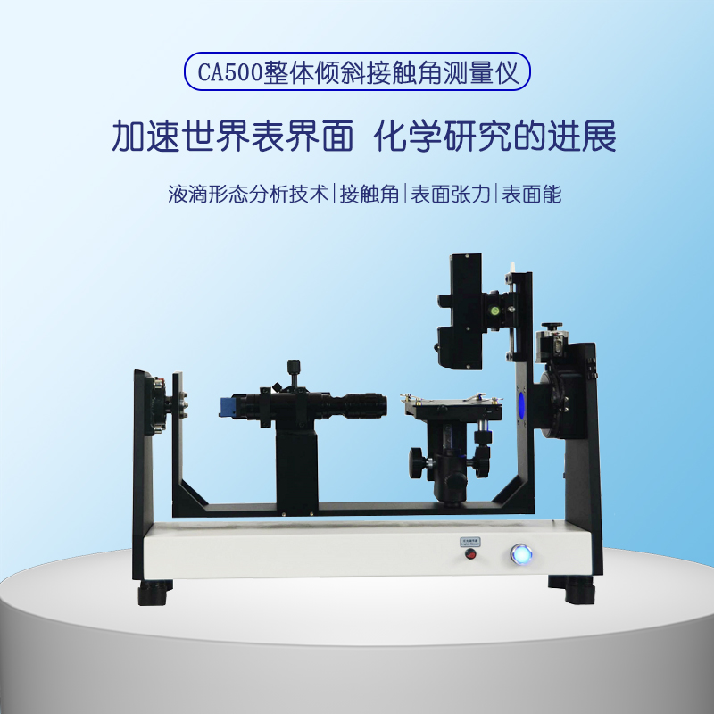 关于超疏水材料的接触角测量